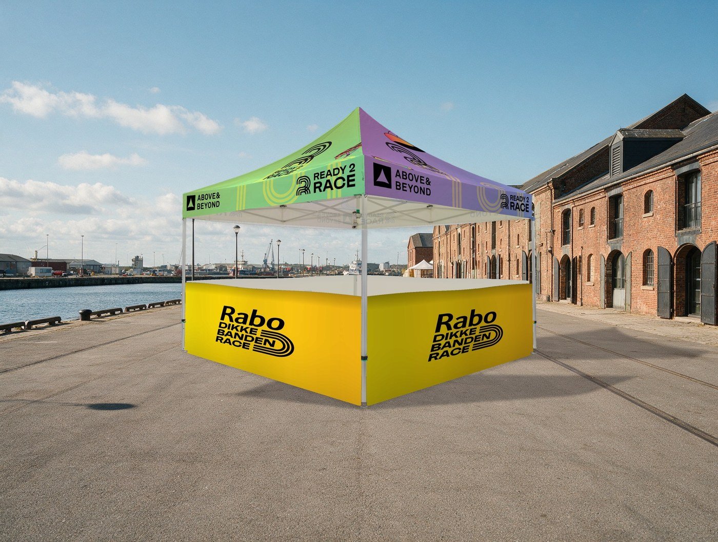 4x4 op locatie, Halve wand