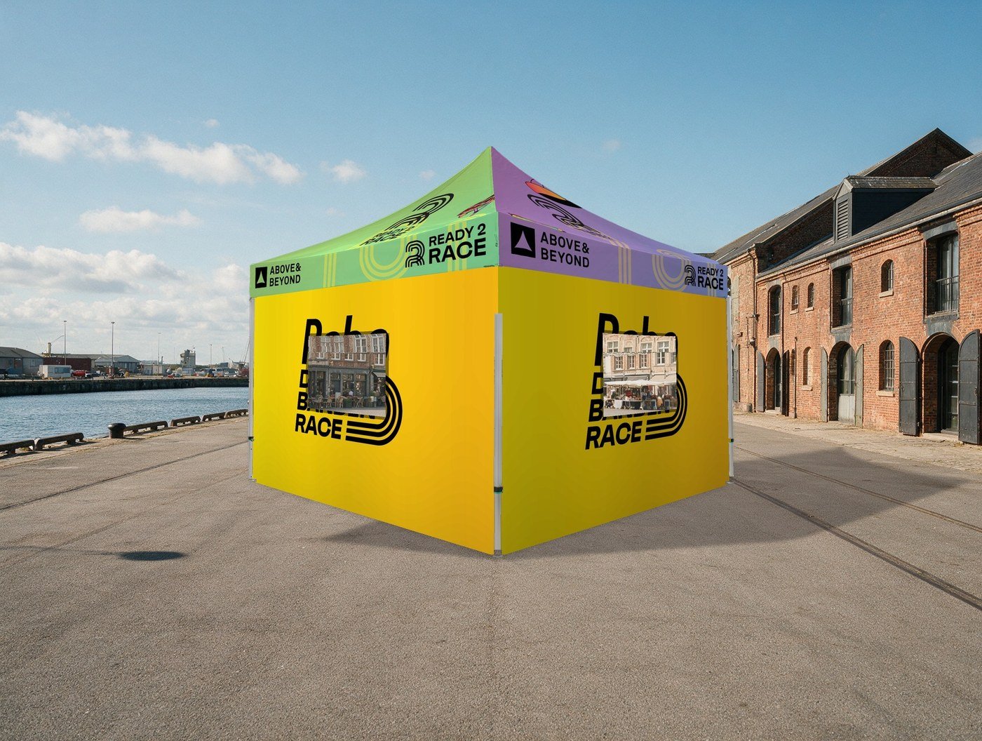 4x4 op locatie, Wand met raam